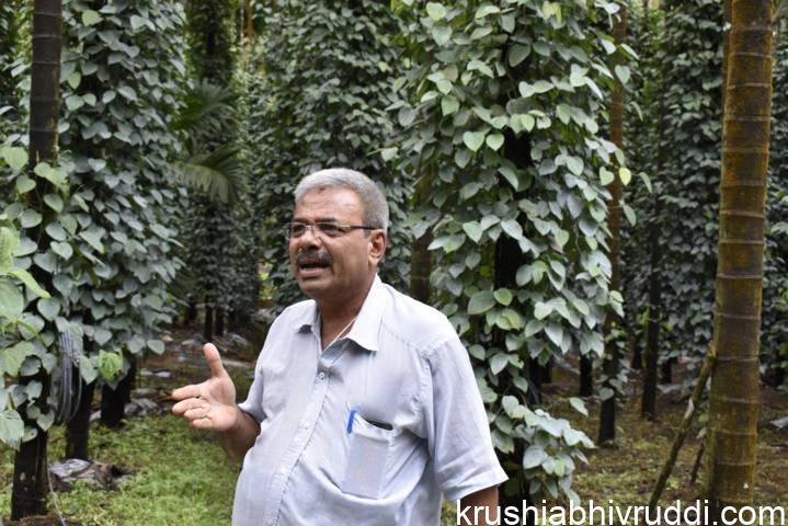 Sudhir Balse explains his garden management 